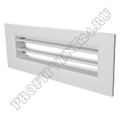 Решетка настенная BlauFast GW 300x55 01 для установки в настенный пленум