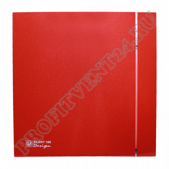 Вентилятор Бесшумный Silent-200 CZ DESIGN Red  Soler&Palau