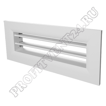 Решетка настенная BlauFast GW 300x55 01 для установки в настенный пленум