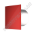 Вентилятор Настенный Veroni 120 S Red DOSPEL