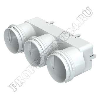Муфта переходная d=70 мм BlauFast MH 63/204x60 для соединения воздуховодов BlauFast Ø 63мм и BlauPlast FK 204x60 мм