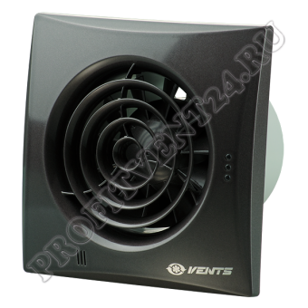 Вентилятор Бесшумный 150 Quiet черный сапфир Vents